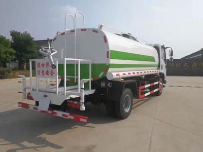國六東風4.05方灑水車廠家低價出售，高效環(huán)保灑水車助力城市建設(shè)